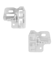 BMW X5 Serisi E53 için Ön Cam Kriko Plastiği -Sağ-Sol-SET (Siyah)