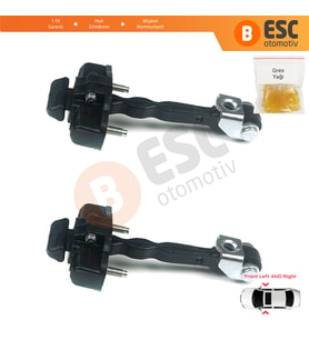 Renault Clio MK4 Grandtour HB 2012-2021 804306179R İçin 2 EA Ön Sağ ve Sol Kapı Gergi Yayı