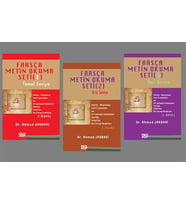 Farsça Metin Okuma Seti - 3 Cilt Takım (Krem)