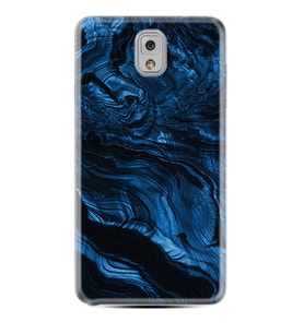 Samsung Note 3 4 5 8 9 20 Ultra 10 Lite Kılıf Desenli Silikon Blue MArble 1379