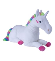 Wild Republic Jumbo Boy Beyaz Unicorn 76 cm 23255
