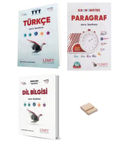 Limit TYT Türkçe Paragraf ve Dil Bilgisi Soru Bankası 3lü Set + Telefon Standı