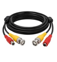 Powermaster PM-13816 BNC Video Ve Güç Kablosu 5 Metre Güvenlik Kamera Bağlantısı