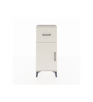 Arges Komodin Tek Raflı Tek Çekmeceli Tek Kapaklı 44x30x106 Aytaşı-Aytaşı
