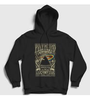 Presmono Unisex Siyah Carnegie Hall Pink Floyd Kapüşonlu Sweatshirt 348577tt