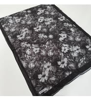 QASHKA Desenli Kraş Şal BCB0211