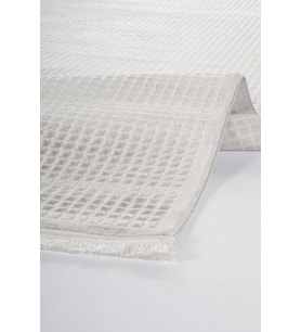 Apex Safran 8122 Gri Modern Makine Halısı