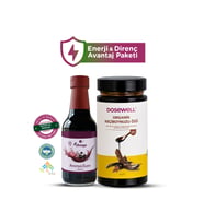 Mor Aronya Suyu 250 ml & Organik Keçiboynuzu Özü 640 gr (2'li Avantaj Paketi)