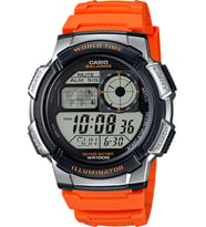 Casio AE-1000W-4BVDF Dijital  Renkli Kordon Erkek Kol Saati
