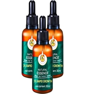Northcity Parlak Uzun Sağlam Saçlar ve Sakallar Serumu 3ADETX30 ml Ölçeğinde Natural
