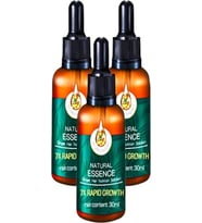 Northcity Parlak Uzun Sağlam Saçlar ve Sakallar Serumu 3ADETX30 ml Ölçeğinde Natural