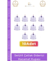 #HacamatKupası Tıbbi Steril Vakumlu Pompa Uyumlu Yüz Kafa Sırt Ayak Bölgesi Hacamat Kupası 5 Numara