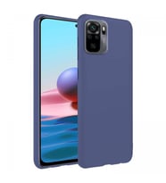 Xiaomi Redmi Note 10 İnce Mat Silikon Kılıf Lacivert