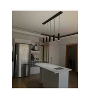 MYLİGHTS AMPULLÜ SIRALI MASA ÜSTÜ BEŞLİ SARKIT AVİZE GU10 LED ampul. Gün isigi dahildir