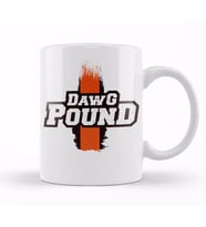 Nfl  Cleveland Browns Dawg Pound Kupa Bardak Porselen