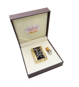 Ardeur® Heritage Gold Sedefli Desen İsme Özel Çakmak Hediyelik Çakmak