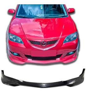 Mazda 3 Ön Ek Karlık Abs Plastik Mat Siyah karlık+bodykit+ek