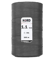 Kord Gri Rengi 1.1 mm 500 m Mumlu El Saracı ve Dikiş İpi