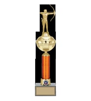 ODAK KUPA - Figürlü Kupalar - Okçu Figürlü Kupalar FG-055 A - 46 cm
