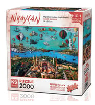 KS Games 2000 Parça Ayasofya Puzzle