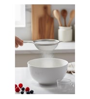 Paslanmaz Çelik Kalaylı Süzgeç 12 cm