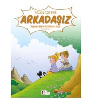 Niloş İle Ege - Arkadaşız 35*50 Kuşe Kağıt -Renkli Hikaye