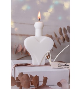 Kalpli Parfüm Şilesinden Doğal Soya Wax Mum