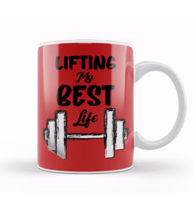 Gym Workout Fitness Lover Motivation Gift Quotes For MEN   Kupa Bardak Porselen
