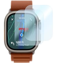 Apple Watch Ultra 3 49mm İle Uyumlu Ekran Koruyucu Çizilmeye Dayanıklı Akıllı Saat Koruması, 9H Temperli Kırılmaz Esnek Nano Cam, Hd Şeffaf 2 Adet