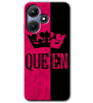 İnfinix Hot 30i Kılıf HD Desen Baskılı Kılıf - Queen