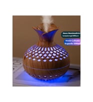 Doğal Hava Nemlendirici ve Aromaterapi Difüzör, Sessiz ve Işıklı 300mL