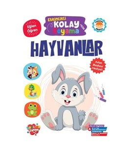Etkinlikli Kolay Boyama – Hayvanlar