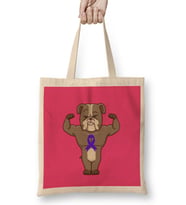 DOG CROHN'S & COLITIS AWARENESS Warrior Bez Çanta Uzun Saplı