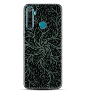 Realme 5i 5 Pro 6i 7 Pro 8 Kılıf Desemli Silikon Sarmaşıklar 1675