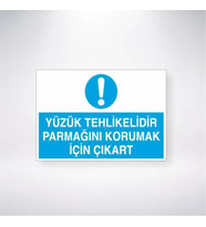 Yüzük Tehlikelidir Parmağını Korumak İçin Çıkart