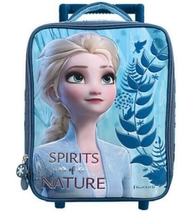 Frozen Çekçekli Okul Çantası, Mavi, S Beden