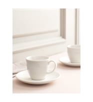 Madame Coco Soleil 2 Kişilik Kahve Fincanı Takımı - Beyaz - 90 ml