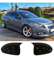Chevrolet Cruze Batman Yarasa Ayna Kapağı Parlak Siyah ABS 2012 2013 2014 2015 2016