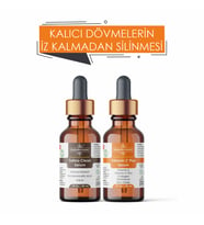 Kalıcı Dövme Silme Serumu + Vitamin C Serum SPF+50
