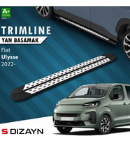 S-Dizayn Fiat Ulysse Uzun Şase TrimLine Gri Yan Basamak 248 Cm 2022 Üzeri
