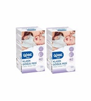 Wee Baby 132 Klasik Göğüs Pedi 40lı -2 Adet