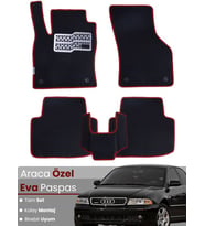 AUDİ A4 SEDAN (1994-2001) Uyumlu EVA Paspas Tam Set–Araca Özel,Su Geçirmez,Kolay Montaj