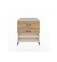 Kronos Şifonyer Tek Raflı 2 Çekmeceli 88x59x96 Aytaşı-Çam