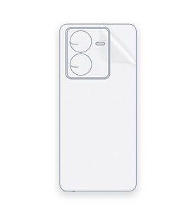 SChitec VIVO iQOO Z8x Uyumlu Arka Yüzey Hidrojel Koruyucu Film