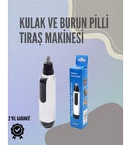 Mey İthalat® Hassas 3D Bıçaklı Kulak Burun Tıraş Makinesi