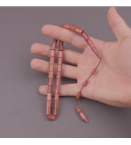 Japon Kiraz Ağacı Kapsül Kesim 7x12mm Tesbih Mehmet Erbabacan İmzalı