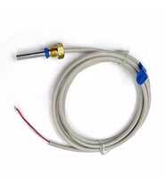 PT1000 Sıcaklık Sensörü 0C/105C Çelik Isı Probu 1.5 Metre IP68 Su Geçirmez Isıtıcı Fırın
