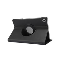 Lenovo Tab M10 X328FU 360 Dönen Standlı Kapaklı Kılıf (Siyah)