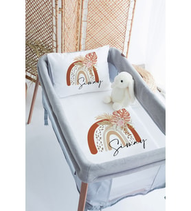 %100 Delux Pamuk Isme Özel 70x120 Park Yatak Nevresim Takımı