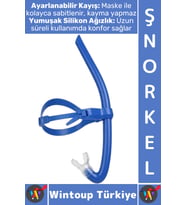 #Şnorkel Konforlu Yüksek Görüş Açı Havuz Deniz Yüzme Eğitim Ayarlanabilir Kayış Önden Dalış Şnorkeli